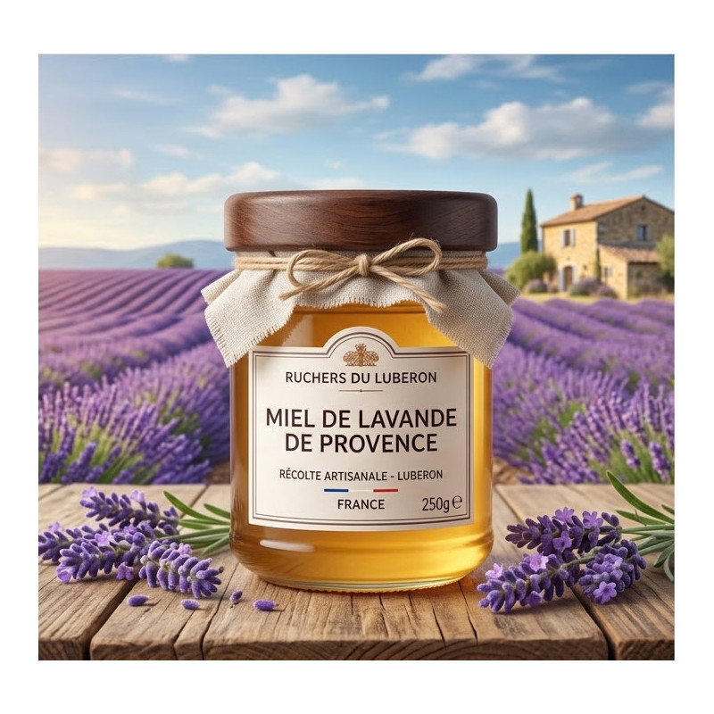 Miel de Lavande de Provence – Épicerie fine MAISON DULAC
